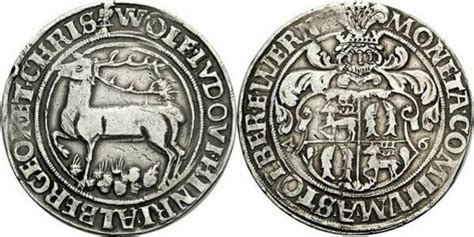 1 Thaler Wolfgang Louis II Henry XXI Albert George And Christoph