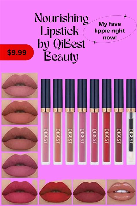 The Original 8pcs Red Toned Lipstick Set Including 7 Colorful Lip Sticks And 1 Smooth Lip