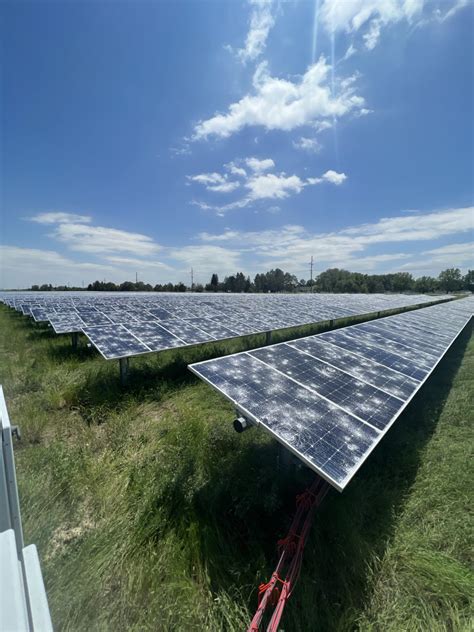 Solar Farm Pelted By Giant Hail As Severe Storm Ripped Through Nebraska