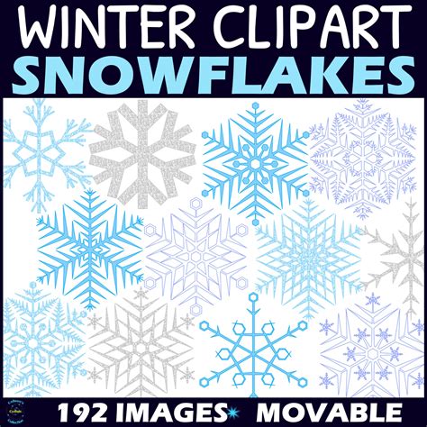 Images Of Snowflakes Clipart