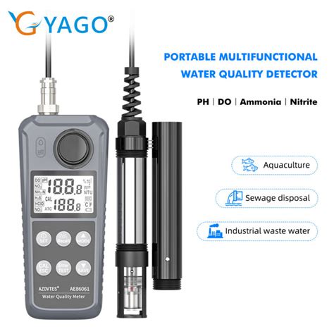 Rcyago Multifunctional Water Quality Detector Ph Meter Dissolved Oxygen