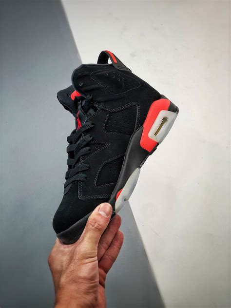 Air Jordan 6 Black Infrared Aj6 红外线 黑红 Gdf档口 潮流干货