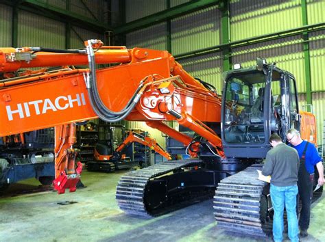 Hitachi Zaxis Fotos Seite Hitachi Baumaschinen Bau