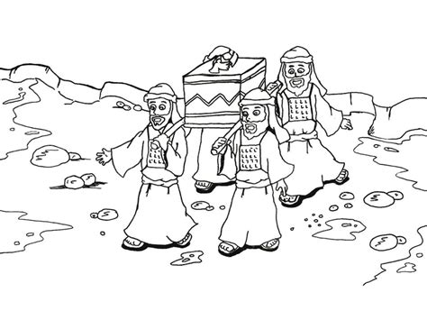 The Arc Of Covenant Coloring Page Coloring Pages