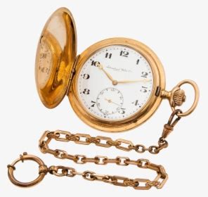 Victorian Gold Open Pocket Watch Pocket Watch Transparent Background