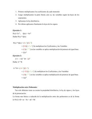 Expresiones Algebraicas 1 Pdf