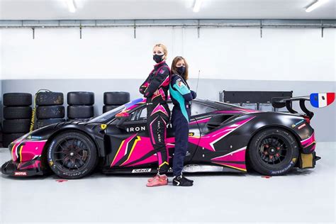 Doriane Pin Secures A 2021 Racing Programme With The Iron Dames Kartcom