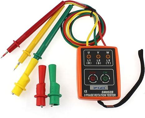 Sm B Phase Sequence Rotation Tester Led Indicator Detector Checker