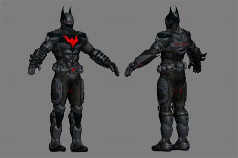 Batsuit Armor From Batman Beyond 3d Printing Model