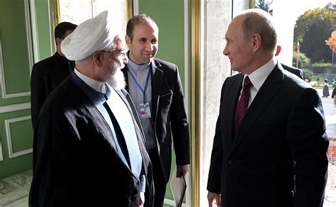 Meeting With President Of Iran Hassan Rouhani • President Of Russia