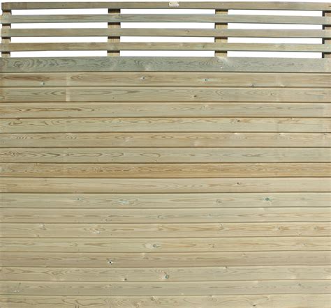 Canterbury Combi Slatted Fence Panels Jacksons Fencing