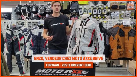 Test De La Veste Textile Furygan Brevent 3EN1 Par Enzo De Chez Moto