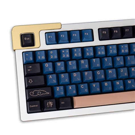 Mua Blue Samurai Keycaps 129 Keys Cherry Profile Dye Sub Pbt Keycap Set