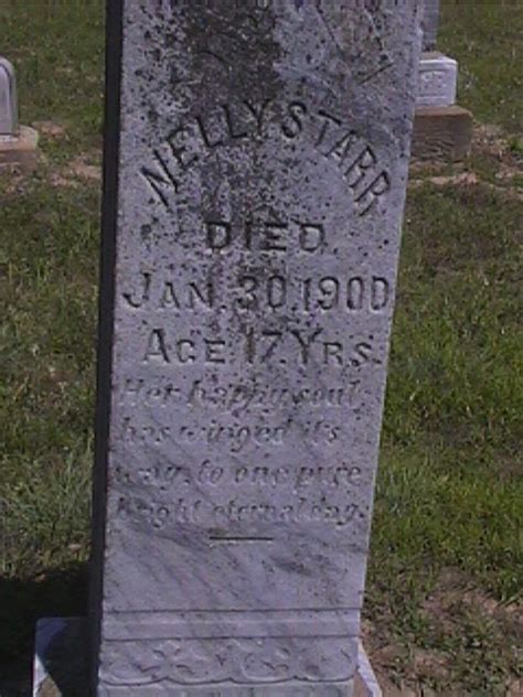 Nellie Starr Find A Grave Reminne