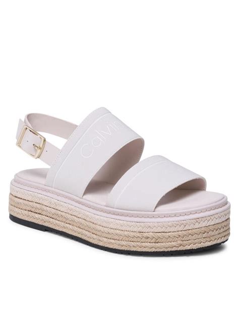 Calvin Klein Espadrile Flatform Wedge Hw Hw Cru Modivo Hr