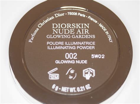 Diorskin Nude Air Glowing Gardens Illuminating Powder Review Dazzle