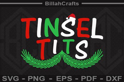 Tinsel Tits Png File Graphic By Billahcrafts · Creative Fabrica