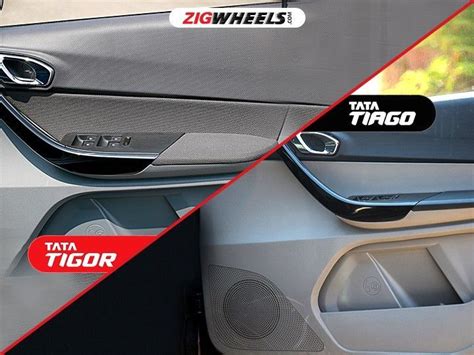 Tata Tigor vs Tiago - Photo Comparison - ZigWheels