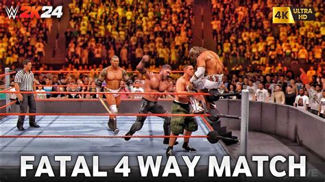 Fatal Way John Cena Vs Edge Vs Shawn Michaels Vs Randy Orton Wwe