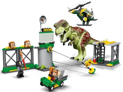 LEGO Jurassic World 76944 Побег тираннозавра | playzone.com.ua