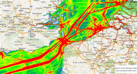 DOVER STRAIT Ship Traffic Live Map | Marine Vessel Traffic