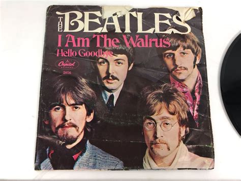 The Beatles Hello Goodbye And I Am The Walrus Capital Records 45RPM