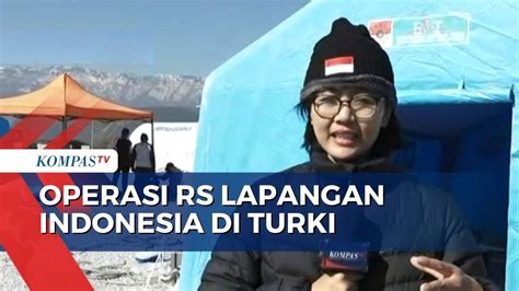 Bantu Korban Gempa RS Lapangan Indonesia Di Turki Siapkan Ruang