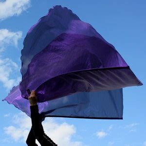 Prophetic Worship Flags Semi Sheer Purple Royalty With Flex™ - Etsy