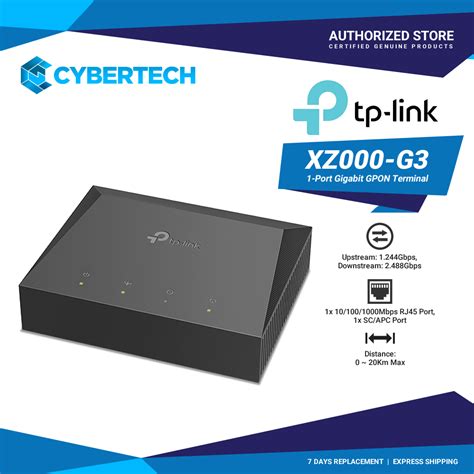 Tp Link XZ000 G3 1 Port Gigabit GPON Terminal Shopee Philippines