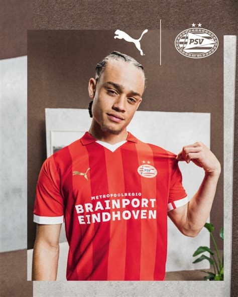 Nova Camisa Titular Do Psv Puma Mantos Do Futebol