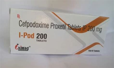 Cefoprox I Pod Tablet Cefpodoxime Proxetil Tablet Ip Mg At Rs