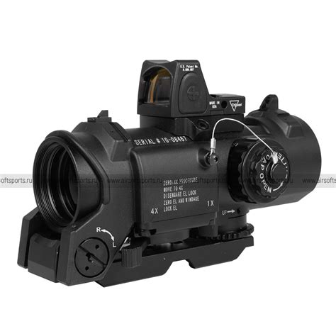 Купить Прицел оптический Elcan SpecterDR 1x-4х + коллиматор RMR (Вlack ...