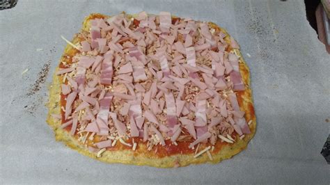 Pizza Con Base De Pollo Fitness Martaonfit Receta Canal Cocina