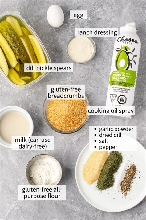 Easy Gluten Free Fried Pickles Air Fryer Option Olivia S Kitchen