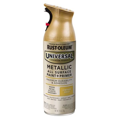 Rust Oleum Universal Oz All Surface Metallic Aged Vintage Gold