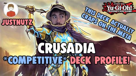 The Best Crusadia Competitive Yu Gi Oh Deck Profile Justnutz Youtube