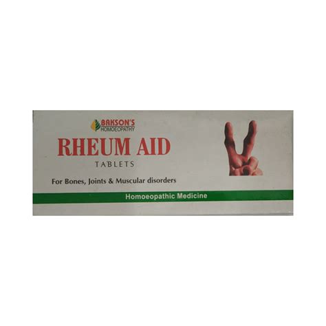 Buy Bakson S Rheum Aid Tablet Online