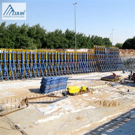 Zulin China Steel Prop Concrete Wall Formwork With Factory Price