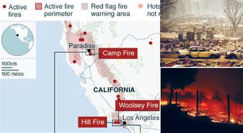 Forest Fire in California claims more than 60 lives, danger increases ...