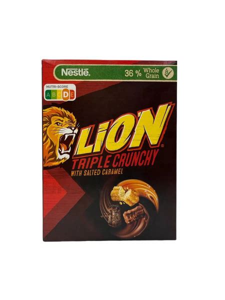 Готовый завтрак Нестле Lion Triple Crunchy 300гр купить с доставкой