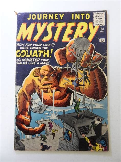 Journey Into Mystery Vg Condition See Description Comic