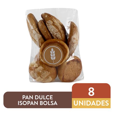 Comprar Pan Dulce Isopan Bolsa De 8 Unidades Variedad Walmart