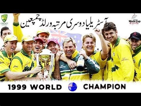 1999 Cricket World Cup History | ODI Cricket World Cup : r/BlogBlogBlog