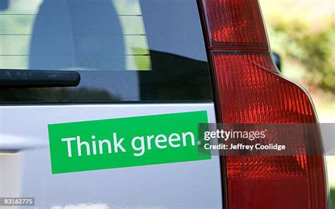 Sticker On Car Photos And Premium High Res Pictures Getty Images