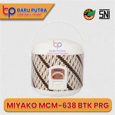 Jual MAGIC RICE COOKER MIYAKO MCM 638 BATIK BTK PARANG PRG 3 IN 1 1