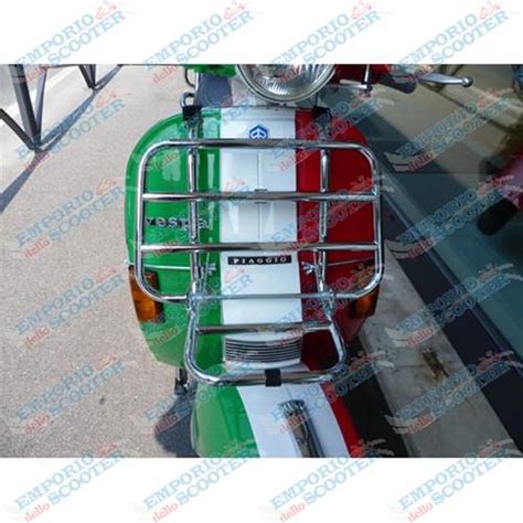 Portapacchi Cromato Anteriore Per Vespa Px Pk Eds Vespa Piaggio Ricambi