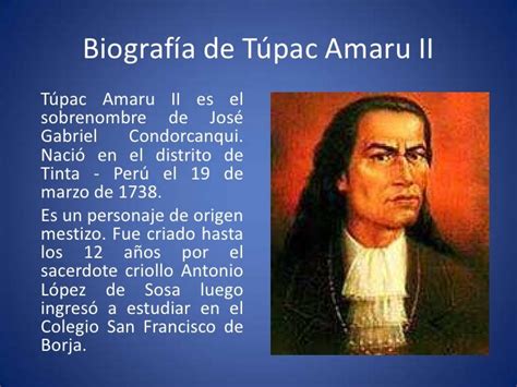 TÚpac Amaru Ii