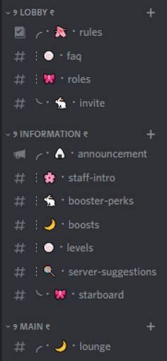 Discord Server Inspo Ideas Discord Discord Channels Server