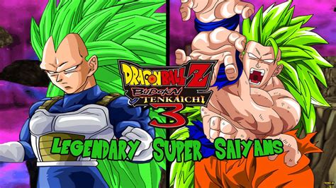 Vegeta LSSJ3 VS Goku LSSJ3 DBZ Budokai Tenkaichi 3 Mods YouTube