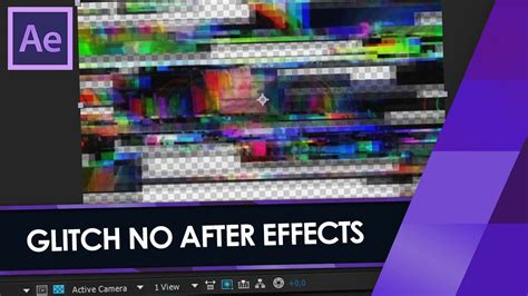 Como Fazer GLITCH No After Effects Universe Transitions Glitch YouTube